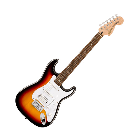 037-8180-583 - Fender Squier Affinity Series Stratocaster Junior HSS electric guitar 3-Colour Sunburst