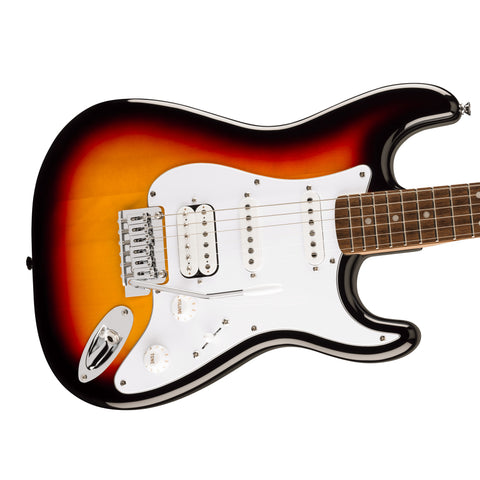 037-8180-583 - Fender Squier Affinity Series Stratocaster Junior HSS electric guitar 3-Colour Sunburst