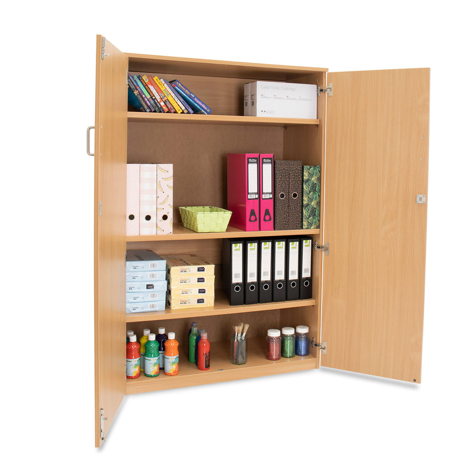 MEQ1500C - Monarch MEQ1500 stock cupboard with 1 fixed & 2 adjustable shelves Default title