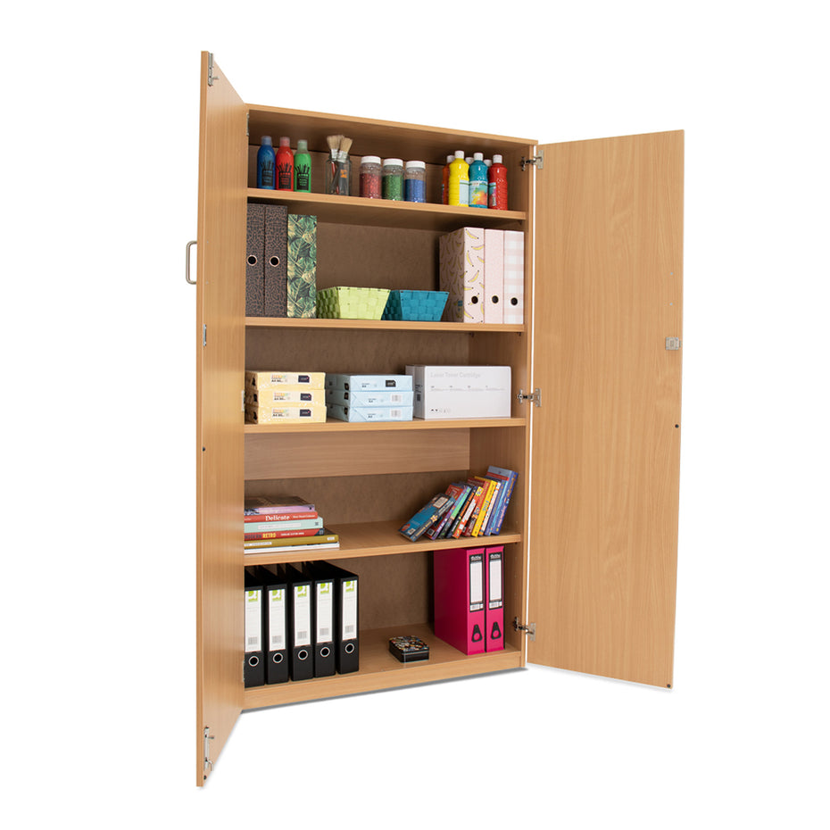 MEQ1800C - Monarch MEQ1800 stock cupboard with 1 fixed & 4 adjustable shelves Default title