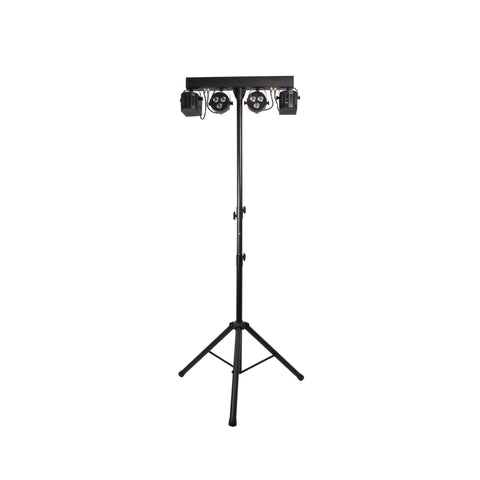 SK151547 - QTX Recharge DJ LED Derby & PAR bar with tripod stand Default title