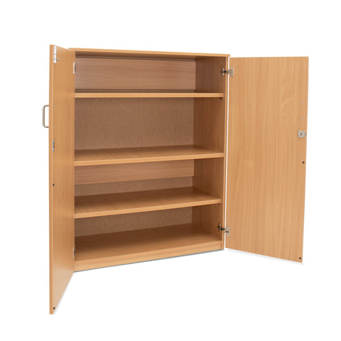 MEQ1250C - Monarch MEQ1250 stock cupboard with 1 fixed & 2 adjustable shelves Default title