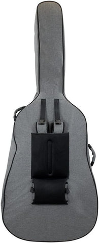 46BS34-315 - Tom & Will double bass gig bag 3/4 size Grey with red interior