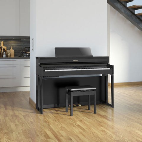 HP702-CH - Roland HP702 digital piano Charcoal black