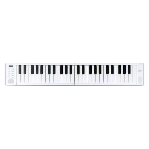 BA215020-H - Carry-On 49-key touch sensitive folding portable piano White