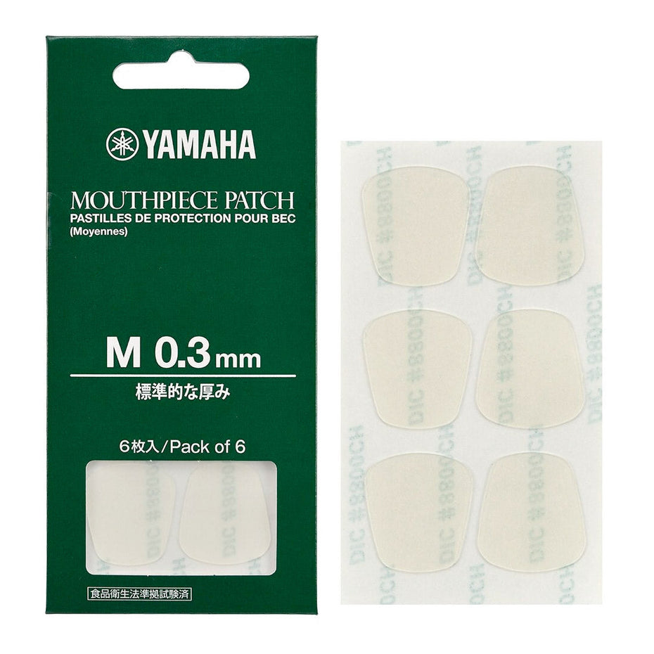 BMMMPATCH03M03 - Yamaha woodwind mouthpiece patch - pack of 6 0.3mm standard