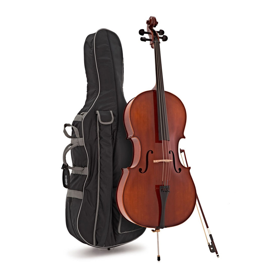 CF026-44,CF026-78,CF026-34,CF026-12,CF026-14,CF026-18 - Primavera 200 step-up cello outfit 4/4 size