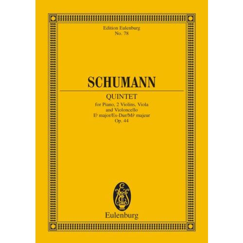 ETP78 - Schumann Piano Quintet E Flat Major Op. 44 Study Score Default title