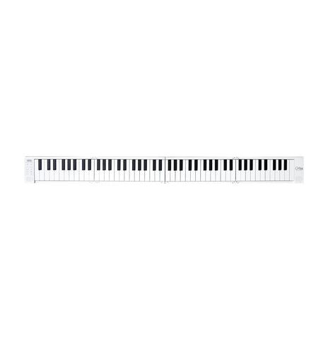 BA215010-H - Carry-On 88-key touch sensitive folding portable piano White