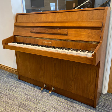 IK-2ND9884 - Pre-owned Kemble Classic 'C.Venables' upright piano in teak satin Default title