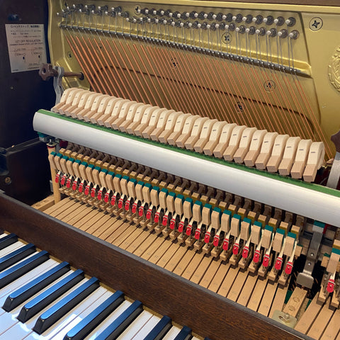 IK-2ND9889 - Pre-owned Yamaha MP70N Silent upright piano in dark walnut satin Default title