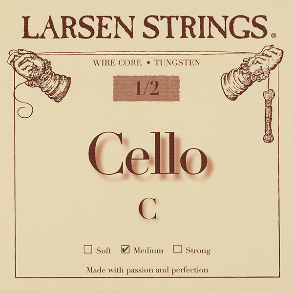 L332-242 - Larsen medium cello string C 1/2