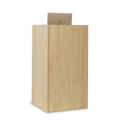 MAPLELECTERN - Monarch classic lectern with lockable storage Maple