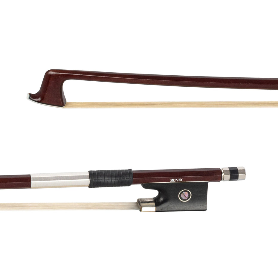 MMX63VN12 - Sonix by MMX student Sandalwood violin bow 1/2 half size