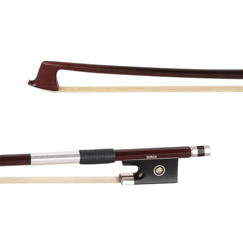 MMX63VN14 - Sonix by MMX student Sandalwood violin bow 1/4 quarter size