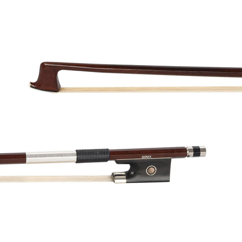 MMX63VN34 - Sonix by MMX student Sandalwood violin bow 3/4 three quarter size