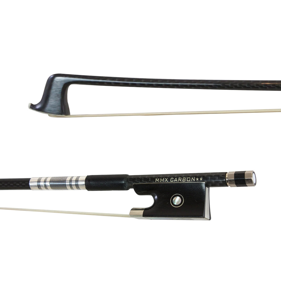 MMX95VN,MMX95VN34,MMX95VN12 - MMX Carbon composite violin bow with ebony frog 4/4 Full size