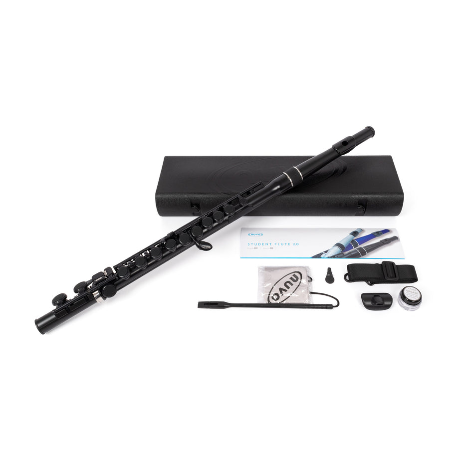 N230SFBK - Nuvo N235 Student flute outfit Black