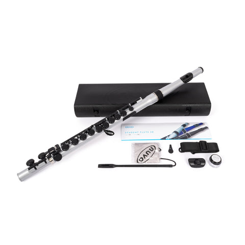 N235SFSB - Nuvo N235 Student flute outfit Metallic silver