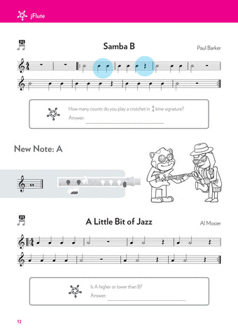 NWS2SBF - Nuvo WindStars 2 Student Book jFlute