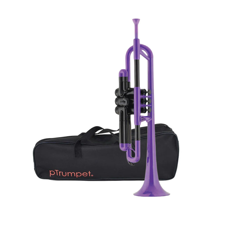 PTRUMPET-P - pTrumpet plastic Bb trumpet outfit Purple