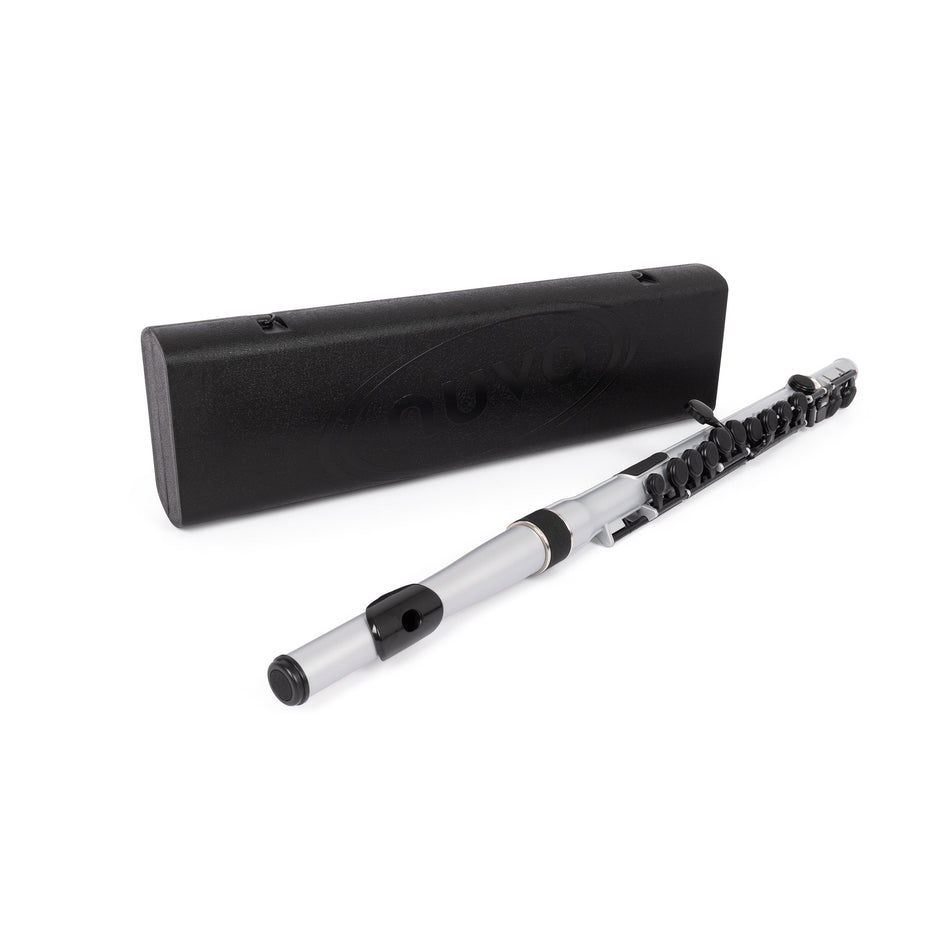 N235SFSB - Nuvo N235 Student flute outfit Metallic silver