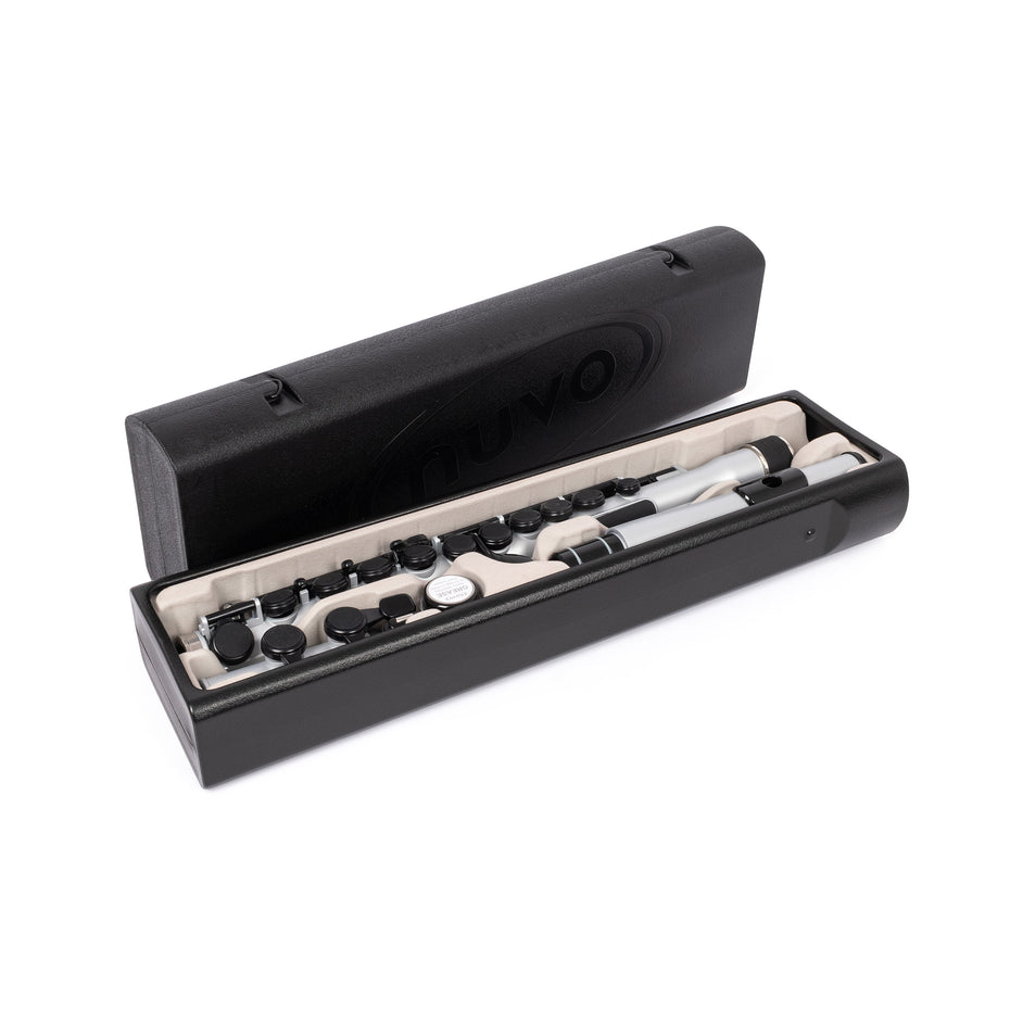 N235SFSB - Nuvo N235 Student flute outfit Metallic silver