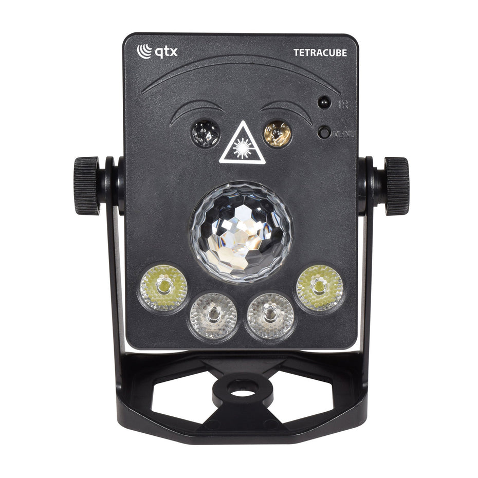 SK151737 - QTX TetraCube: Rechargeable 4-in-1 Portable Effect Light Default title