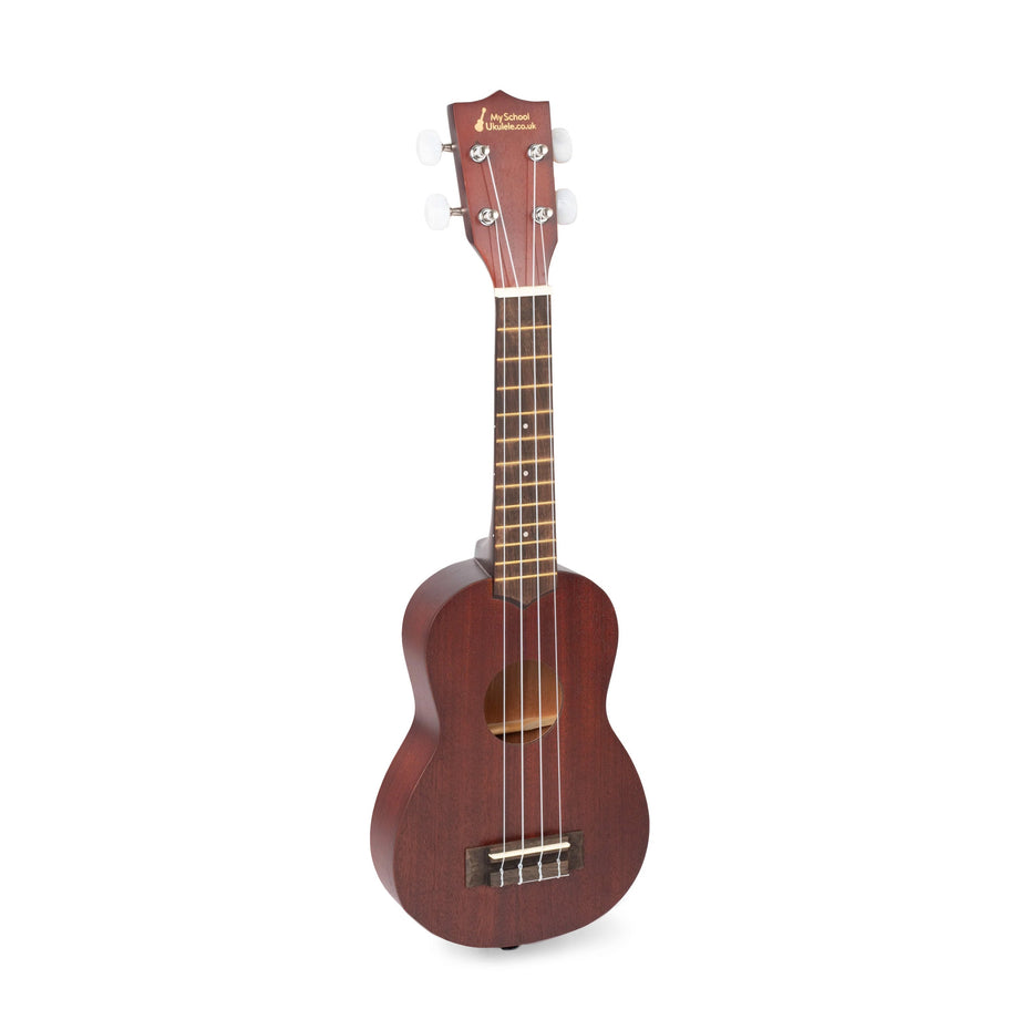 MYSCHOOLUKE-SNT - My School Ukulele slim body soprano uke Natural