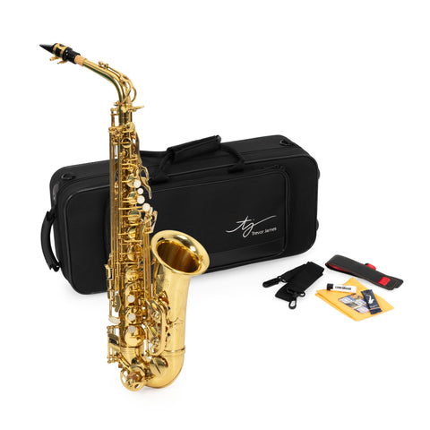 TJ3730G - Trevor James The Horn student Eb alto saxophone outfit Default title