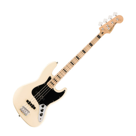 037-8703-505 - Fender Squier Affinity active jazz bass guitar - Olympic white Default title