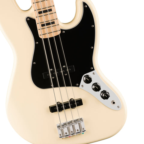 037-8703-505 - Fender Squier Affinity active jazz bass guitar - Olympic white Default title