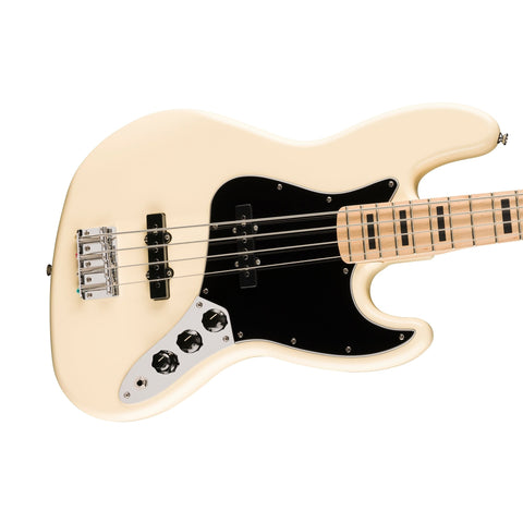 037-8703-505 - Fender Squier Affinity active jazz bass guitar - Olympic white Default title