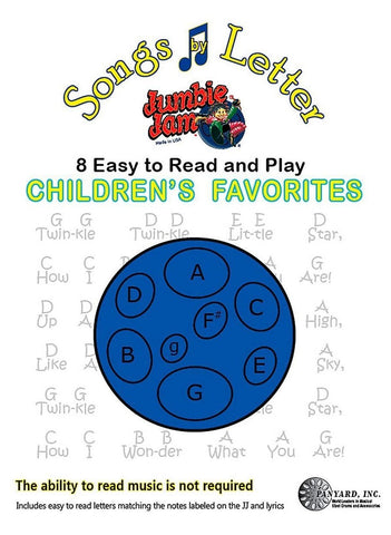 JJ5514 - Jumbie Jam - Songs By Letter Children's Favourites for Steel Drum Default title