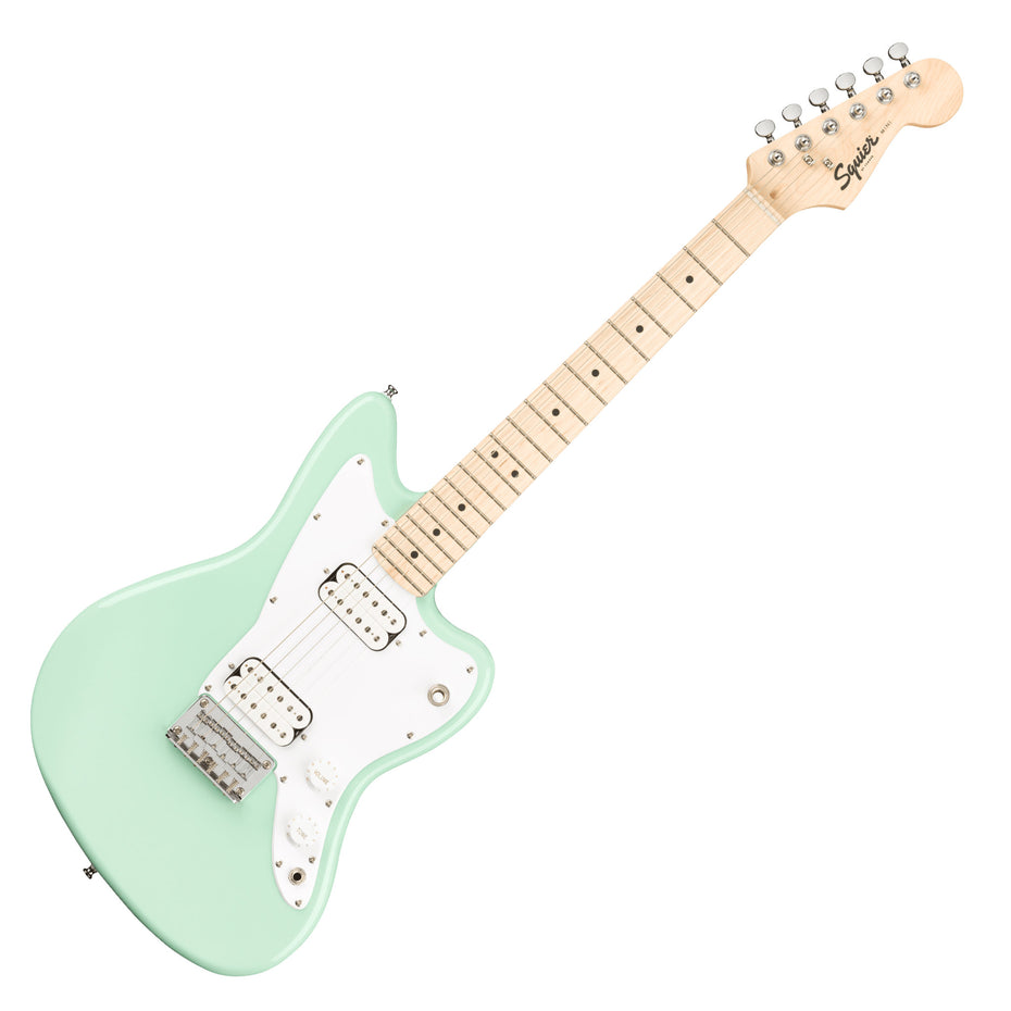 037-0125-557 - Fender Squier Jazzmaster mini electric guitar Surf Green