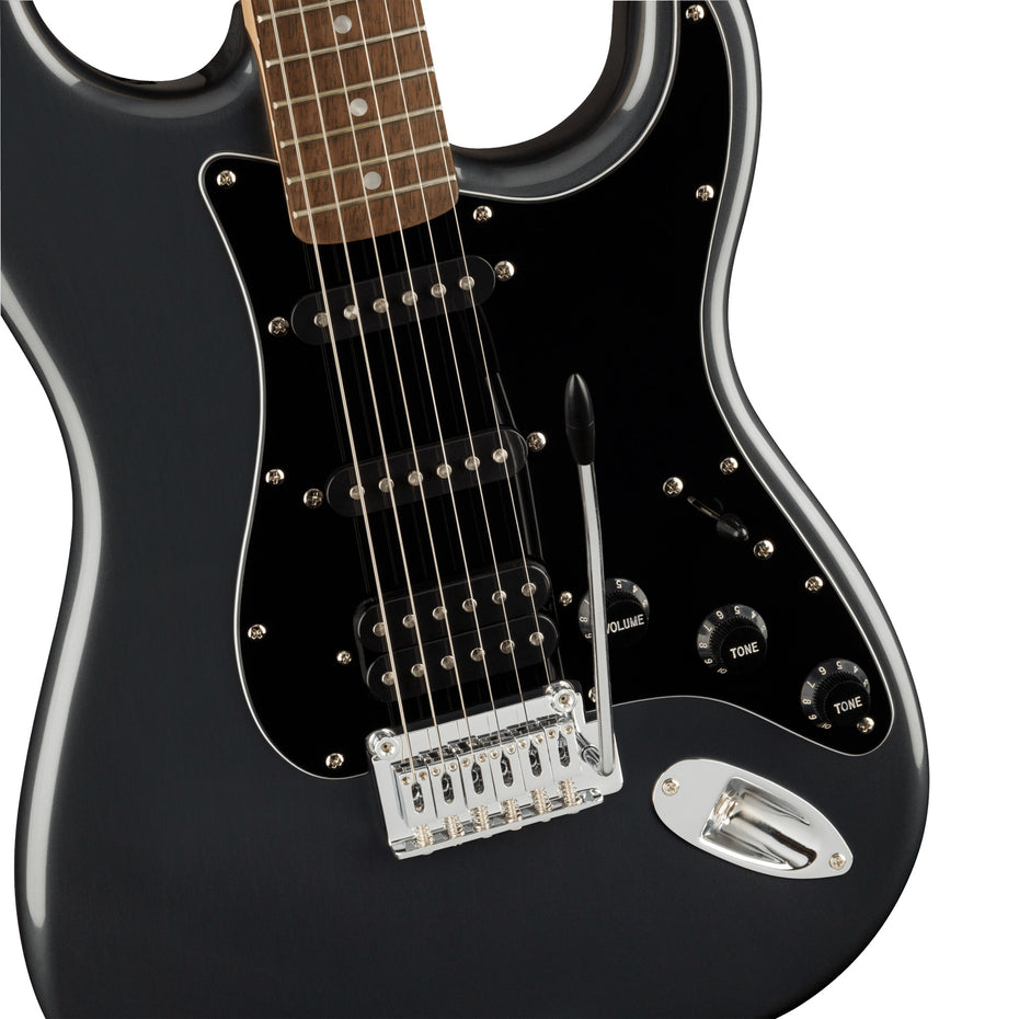 037-2821-469 - Fender Squier Affinity Series Stratocaster HSS pack Charcoal Frost Metallic