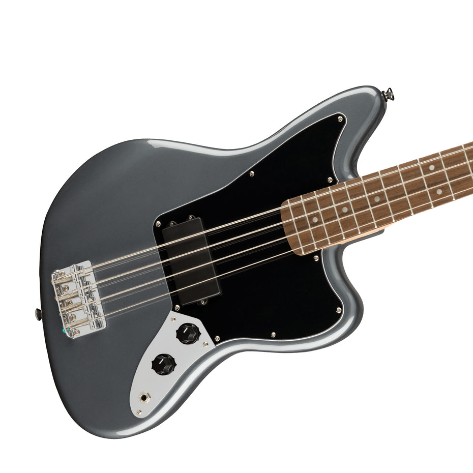 037-8501-569 - Fender Squier Affinity Series Jaguar Bass H guitar Charcoal Frost Metallic