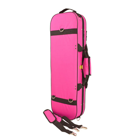 43VL34-630 - Tom & Will Classic 3/4 size violin gig case Hot pink