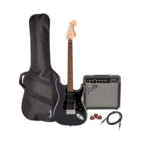 037-2821-469 - Fender Squier Affinity Series Stratocaster HSS pack Charcoal Frost Metallic