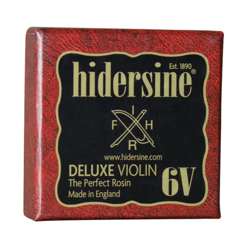 6V - Hidersine 6V deluxe dark violin rosin - large Default title