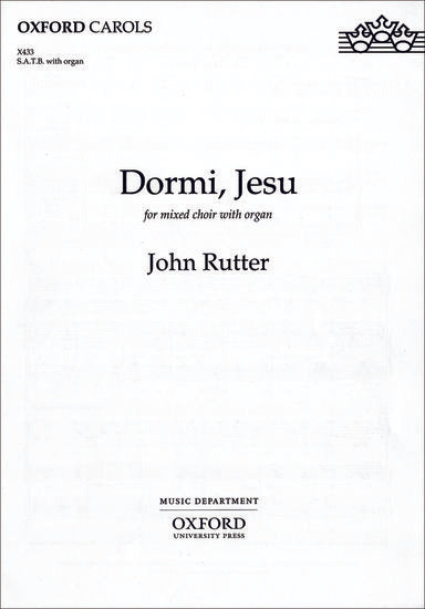 OUP-3432413 - Dormi, Jesu: Vocal score Default title