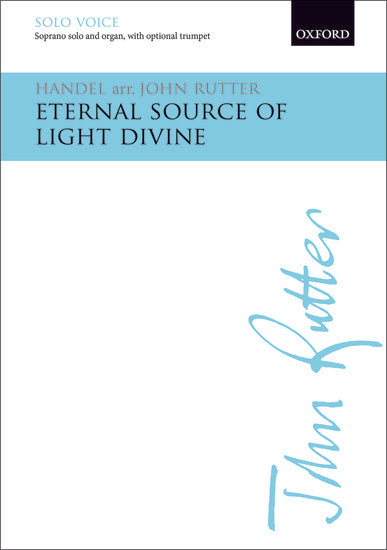 OUP-3526372 - Eternal source of light divine: Vocal score Default title