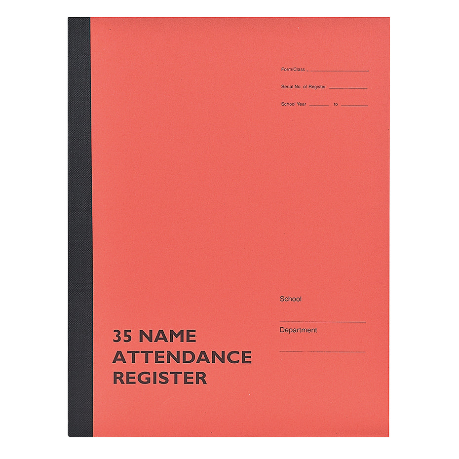 AR35 - Philip & Tacey School Attendance Register 35 Names Pack of 10 Default title