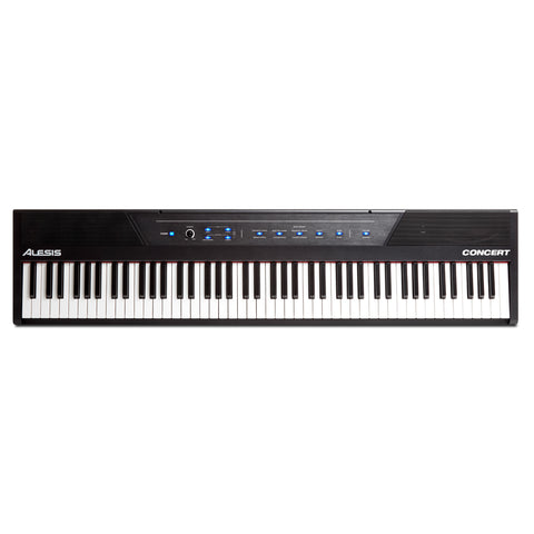 Alesis Concert Digital Piano - Black KEY ESSENTIALS BUNDLE