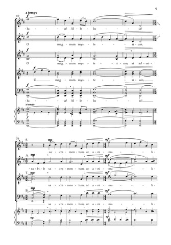 F521282 - Lauridsen O Magnum Mysterium - SATB Default title