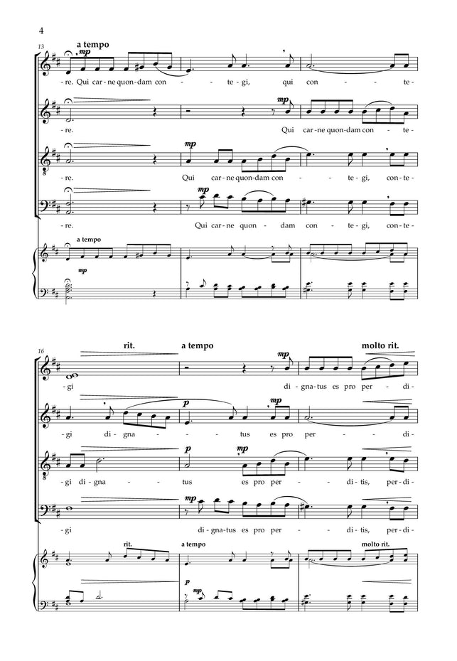 F52415X - Lauridsen O Nata Lux - SATB Default title