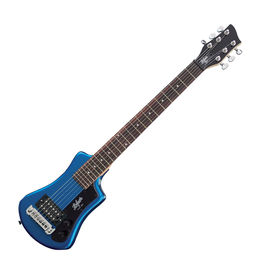 HCTSHBLO - Hofner HCT Shorty electric guitar Blue