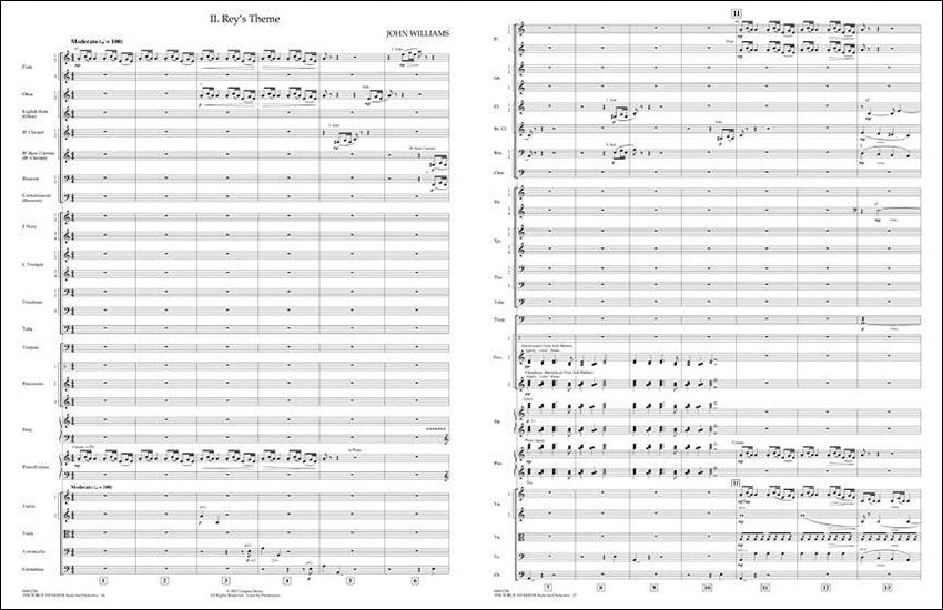 STAR WARS Suite for Orchestra - 器材