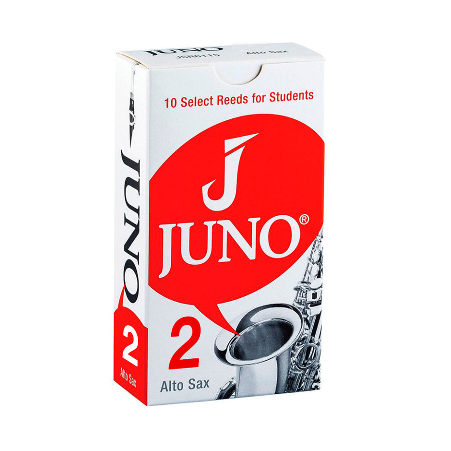 JSR61-2 - Juno box of 10 x Eb alto saxophone reeds 2.0