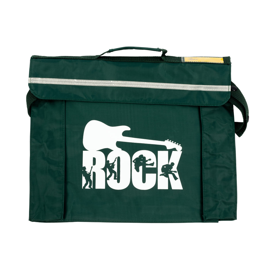 MP11785-DG - Primo music bag with 'Rock' design Dark green